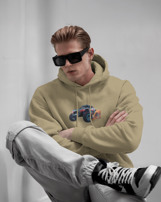 Oversized Hoodie – Speed Racer Toy Car Edition