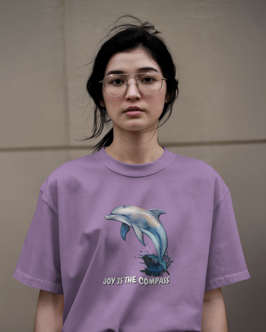 Glide into Comfort – Ultra-Smooth Dolphin Tee