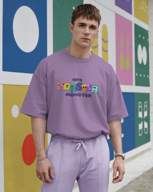 Cute Monster Energy in Oversized Comfort – Playful Tee