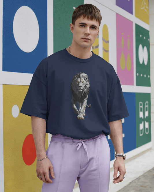 Oversized French Terry – The King’s Roar Tee