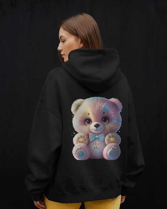 Oversized Hoodie – Hug Me Teddy Bear Edition