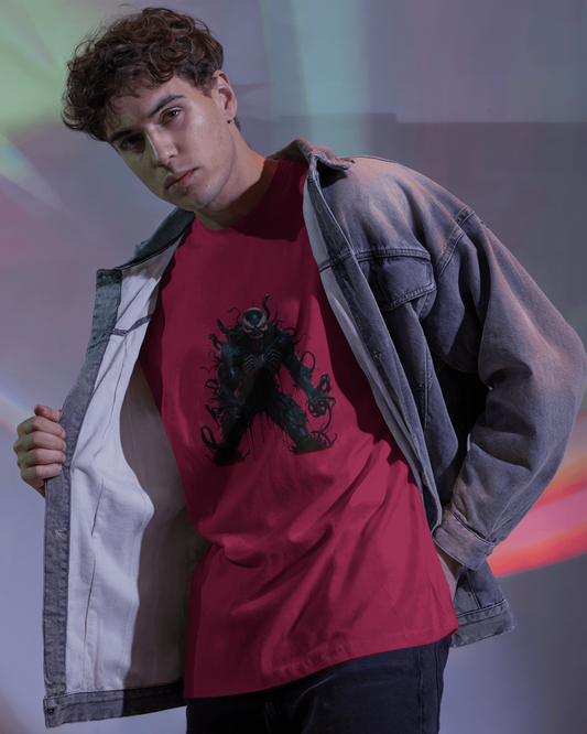 Premium Cotton T-Shirt – Shadow Fury Edition