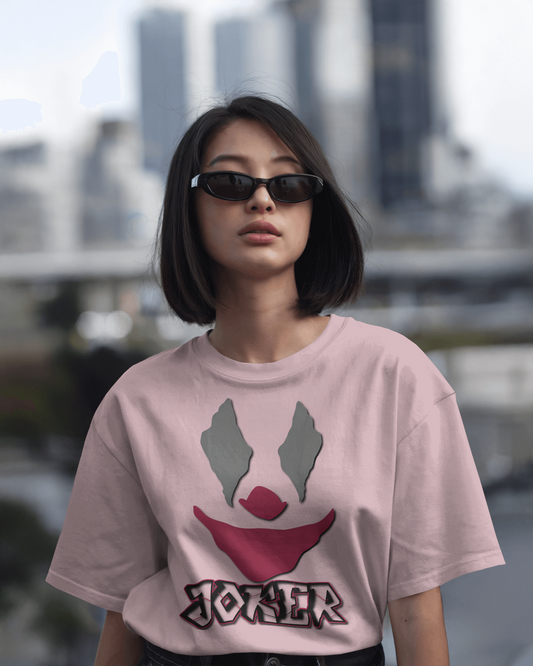 Joker Energy in Oversized Comfort – Statement Tee