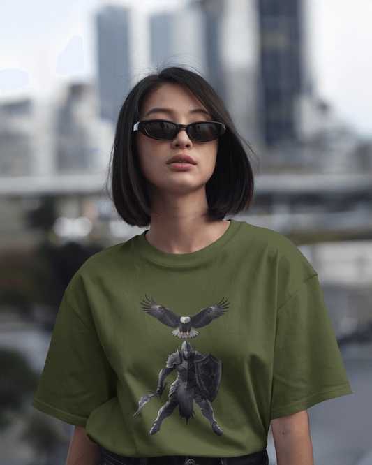 Oversized French Terry – Shadow Warrior Tee