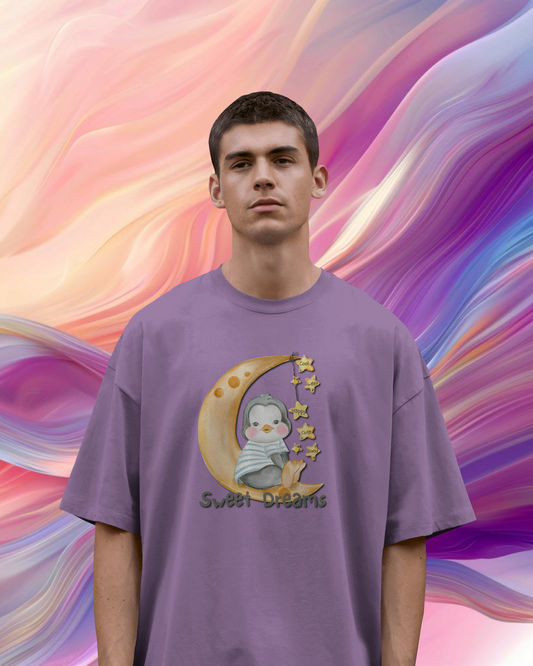 Dreamy Softness in Oversized Comfort – Sweet Dreams Tee