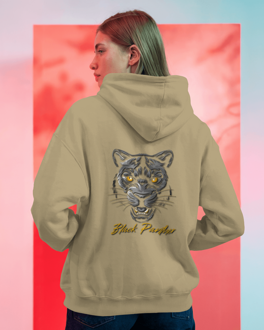 Fierce Comfort in Oversized Style – Black Panther Hoodie