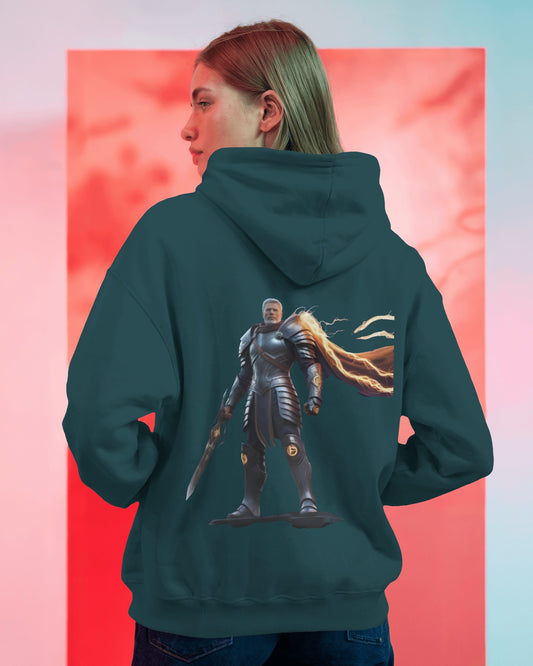 Oversized Hoodie – Warrior’s Shield Edition