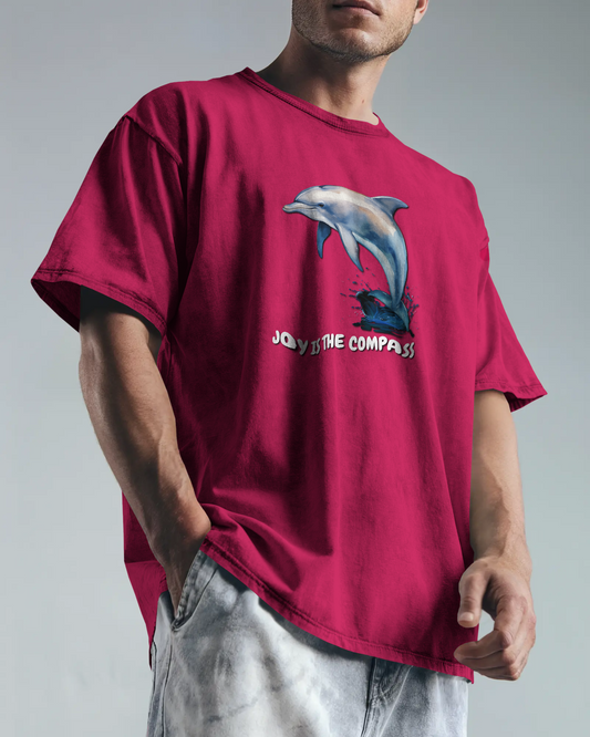 Glide into Comfort – Ultra-Smooth Dolphin Tee