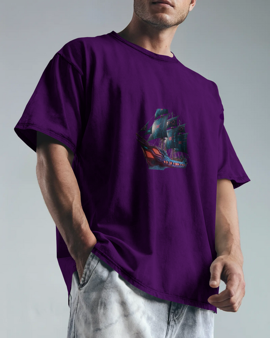 Premium Cotton T-Shirt – Ocean Voyager Edition
