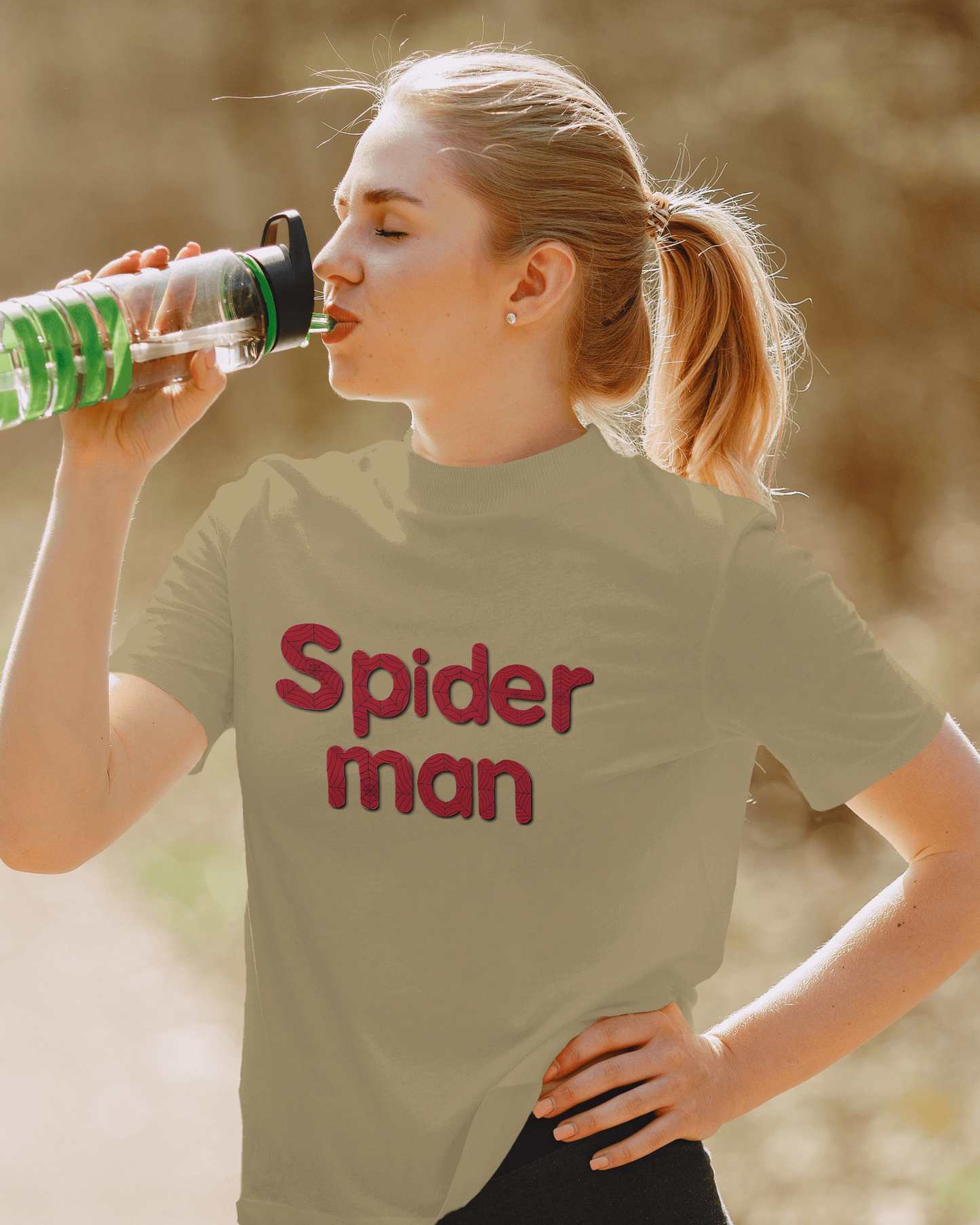 Swing into Oversized Comfort – Web Slinger Tee
