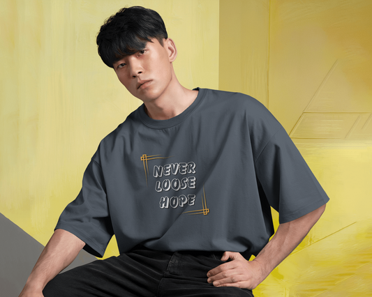 Oversized French Terry – Never Lose Hope Tee