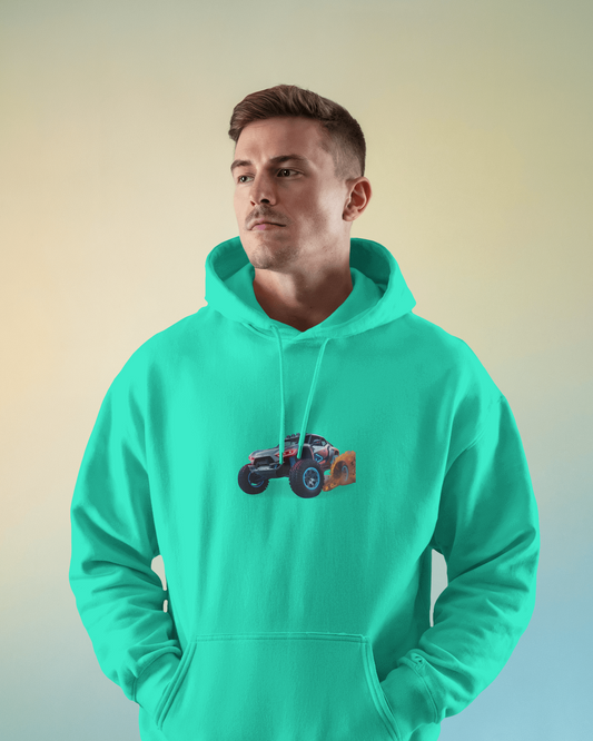 Oversized Hoodie – Speed Racer Toy Car Edition