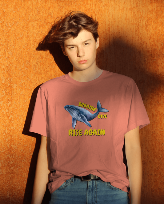 Dive into Ultimate Comfort – Ultra-Smooth Whale Tee
