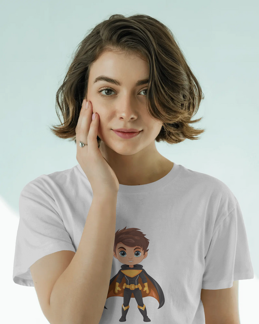 Fearless Strength in Regular Comfort – Winged Knight Tee